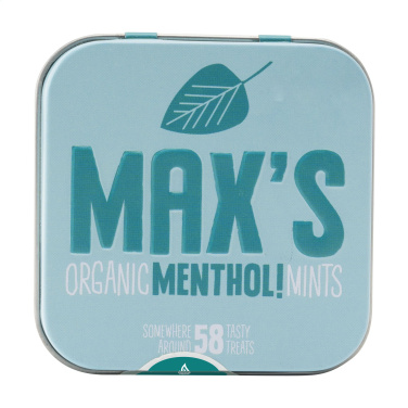 Logotrade biznesa dāvanas foto: Max's Mints Organic Menthol Mints