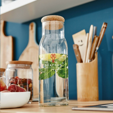 Logotrade Ideja dāvanas foto: Algarve Carafe 1 L ar korķa vāciņu