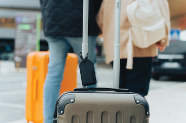 Logotrade dāvanas foto: Globetrack RCSrPolyester bagāžas etiķete ar atrašanās vietas noteikšanu visā pasaulē