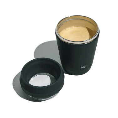 Logotrade Ideja dāvanas foto: Topl Recycled Steel To Go Tumbler Patentēts 360 Vāks 235ml