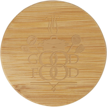 Logotrade logo dāvanas foto: Zen tējas kanna ar sietiņu un bambusa vāku