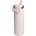 Stanley IceFlow™ 2.0 700 ml ūdens pudele ar atlokāmu salmiņu, Gaiši rozā