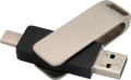 Metāla USB zibatmiņa, daudzkrāsains