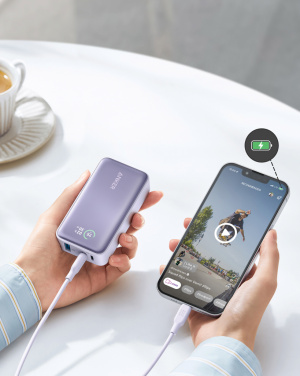 Logotrade logo dāvanas foto: Anker Powerbank PowerCore 10.000mAh 30W ārējais akumulators