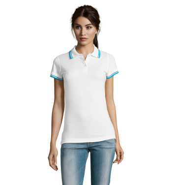 Logotrade Ideja dāvanas foto: PASADENA sieviešu polo 200g