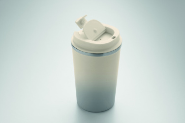 Logotrade ziemassvētku dāvanas foto: Dubultsienu glāze 350 ml