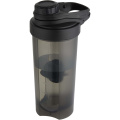 Forza 700 ml sporta pudele ar kratāmo bumbiņu, Melns