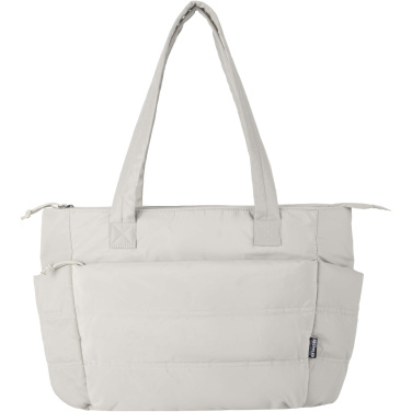 Logotrade dāvanas foto: Puffer 15,6" GRS pārstrādāta klēpjdatora iepirkumu soma 18L