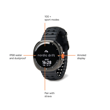 Logotrade ziemassvētku dāvanas foto: Nordic Drift Titan augstas veiktspējas pulkstenis