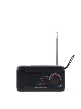 Logotrade biznesa dāvanas foto: Nordic Drift Titan IPX4 daudzfunkcionālais radio 4000mah