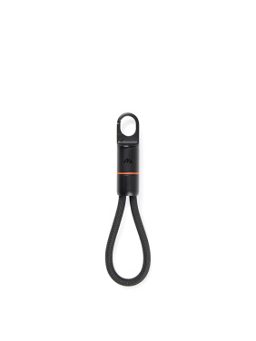 Logotrade dāvanas foto: Nordic Drift Everest USB-C 60W ātrās uzlādes karabīnes kabelis