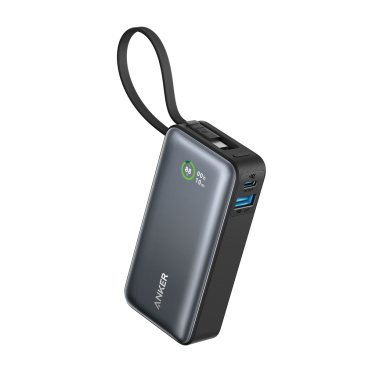 Logotrade logo dāvanas foto: Anker Nano Power Bank 30W, iebūvēts USB-C kabelis