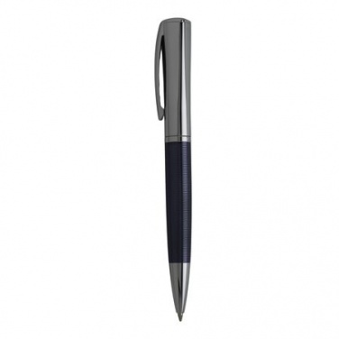 Логотрейд pекламные подарки картинка: Ballpoint pen Conquest Blue