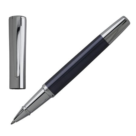 Логотрейд pекламные подарки картинка: Rollerball pen Conquest Blue