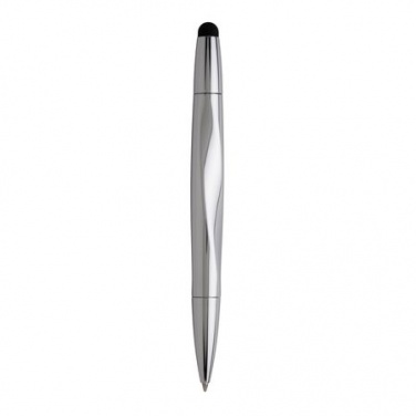 Логотрейд pекламные cувениры картинка: Ballpoint pen Torsion Pad Chrome