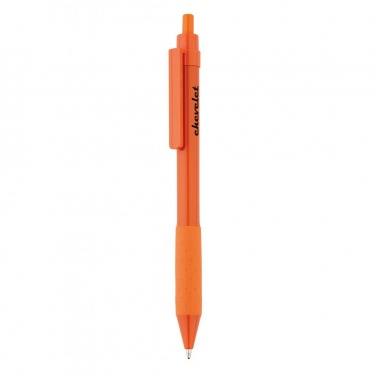 Логотрейд pекламные cувениры картинка: X2 pen, orange