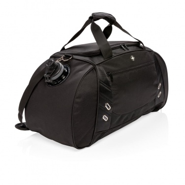 Логотрейд pекламные cувениры картинка: Meene: Swiss Peak weekend/sports bag, black