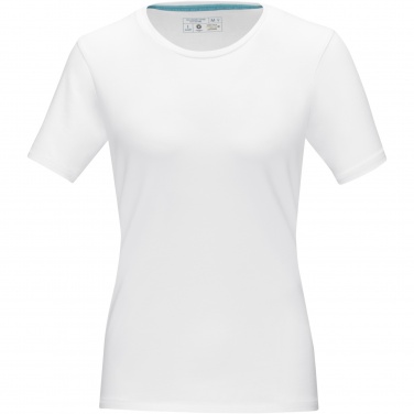 Лого трейд бизнес-подарки фото: Balfour short sleeve women's organic t-shirt