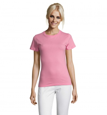 Логотрейд pекламные подарки картинка: REGENT WOMEN T-SHIRT 150g