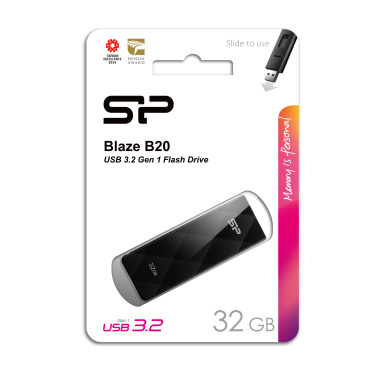 Лого трейд pекламные продукты фото: Флешка Silicon Power B20 USB 3.0