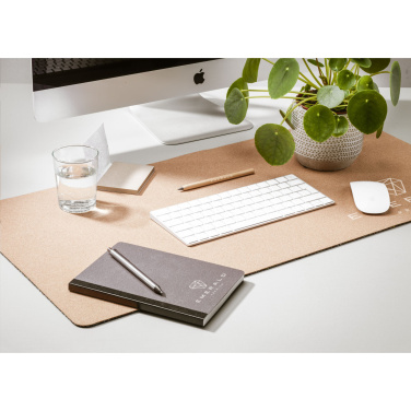 Логотрейд pекламные подарки картинка: Faro Cork Deskpad