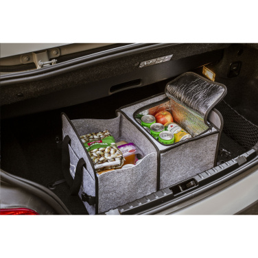 Логотрейд pекламные продукты картинка: Сумка-холодильник Trunk GRS RPET Felt Organiser