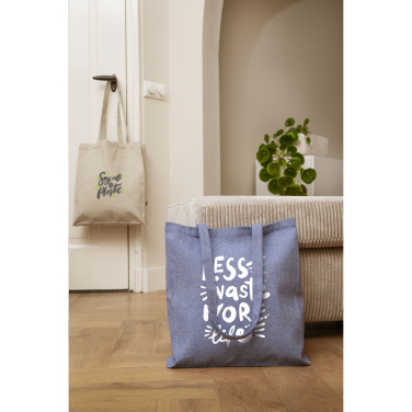 Лого трейд pекламные подарки фото: Сумка Melange Shopper GRS Recycled Canvas (280 г/м²)