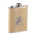 Бутылка для питья Hipflask Bamboo 200 мл, бамбук