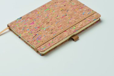 Логотрейд бизнес-подарки картинка: A5 cork coloured notebook