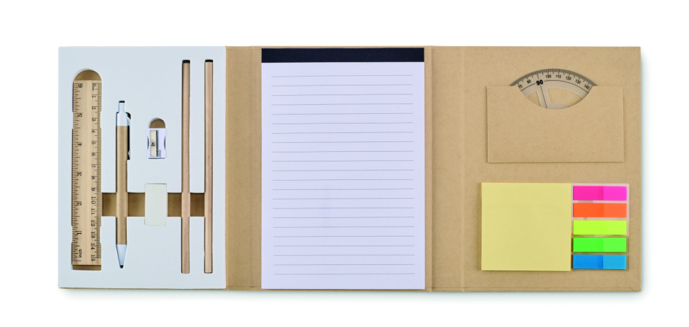 Логотрейд pекламные продукты картинка: Stationary set with notepad