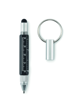 Лого трейд pекламные подарки фото: Key ring with twist action pen