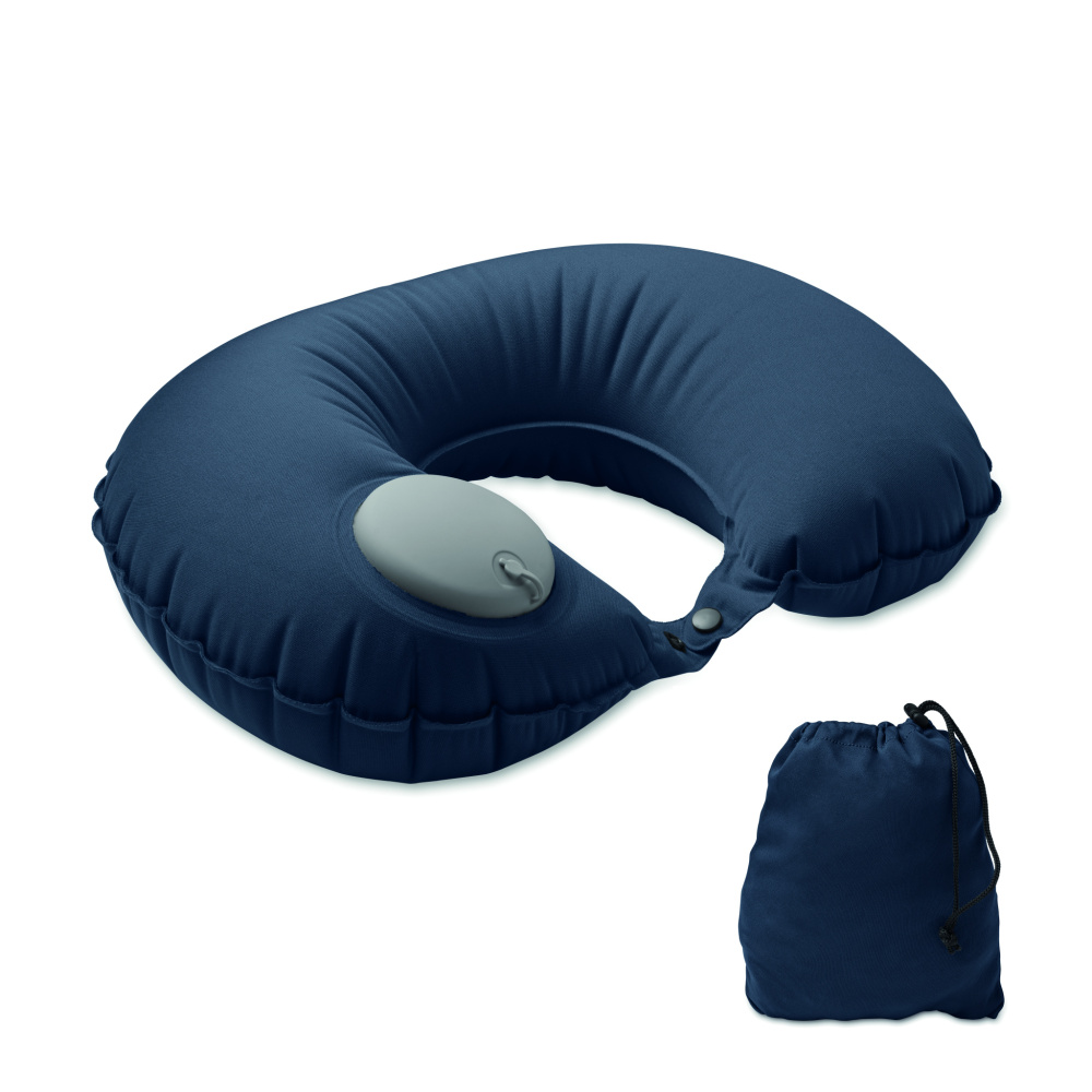 Лого трейд pекламные подарки фото: Fast inflatable travel pillow