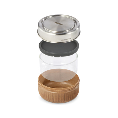 Лого трейд pекламные cувениры фото: Стеклянная миска для обеда Black+Blum 750 мл