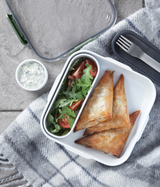 Лого трейд бизнес-подарки фото: Черный+Blum Ланч-бокс Оригинал