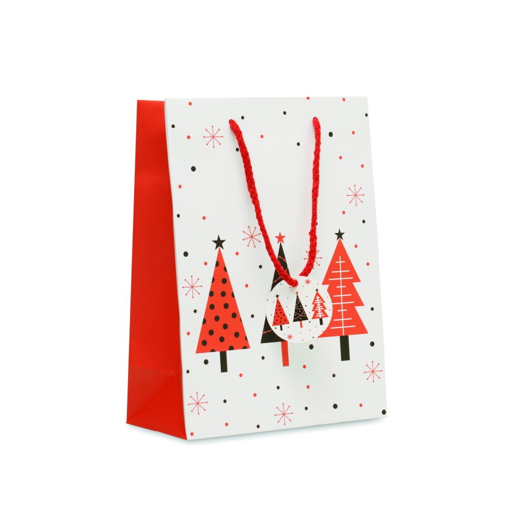 Лого трейд pекламные продукты фото: Gift paper bag medium
