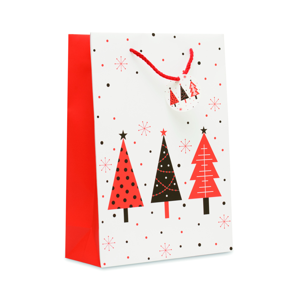 Логотрейд pекламные подарки картинка: Gift paper bag large