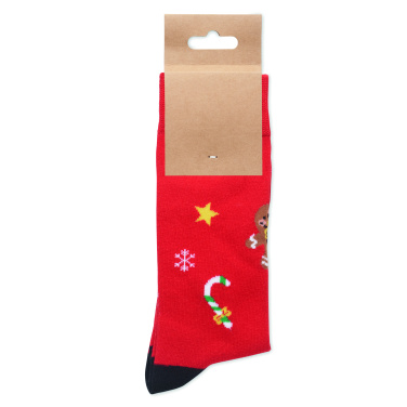 Лого трейд pекламные продукты фото: Pair of Christmas socks L