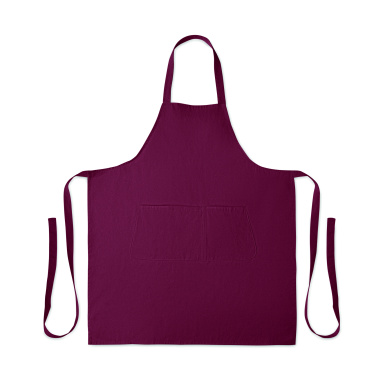 Логотрейд pекламные подарки картинка: Organic cotton apron 240 gr/m²
