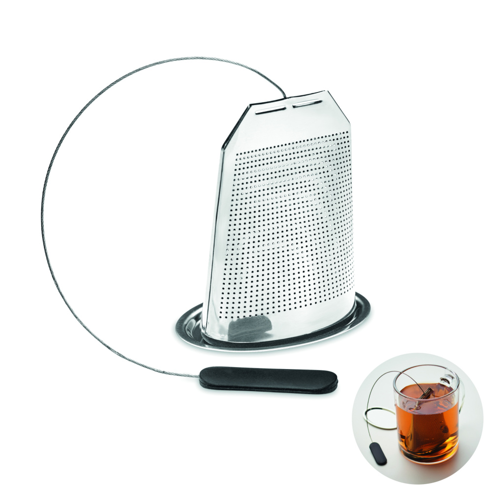 Логотрейд бизнес-подарки картинка: Tea infuser in stainless steel