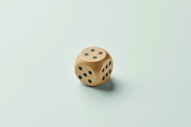 Лого трейд pекламные продукты фото: Schima wooden dice 3cm dia