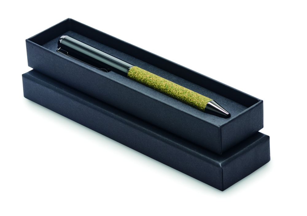 Логотрейд pекламные подарки картинка: Twist metal ballpen in box