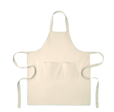 Лого трейд pекламные подарки фото: Organic cotton apron 240 gr/m²