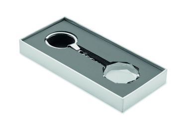 Лого трейд pекламные продукты фото: Glass round award key ring