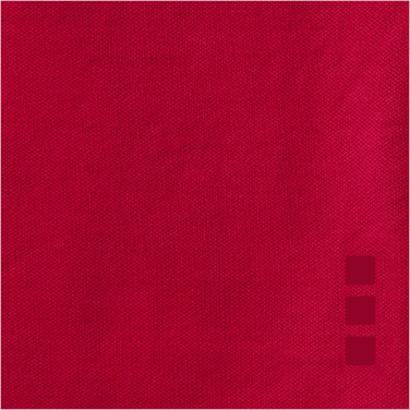 Логотрейд pекламные подарки картинка: Markham женская эластичная футболка-поло с коротким рукавом