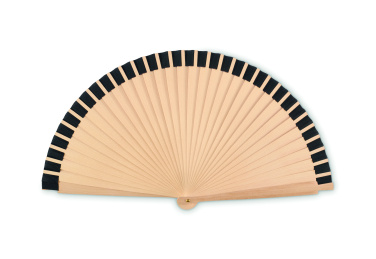 Лого трейд pекламные cувениры фото: Wooden hand fan