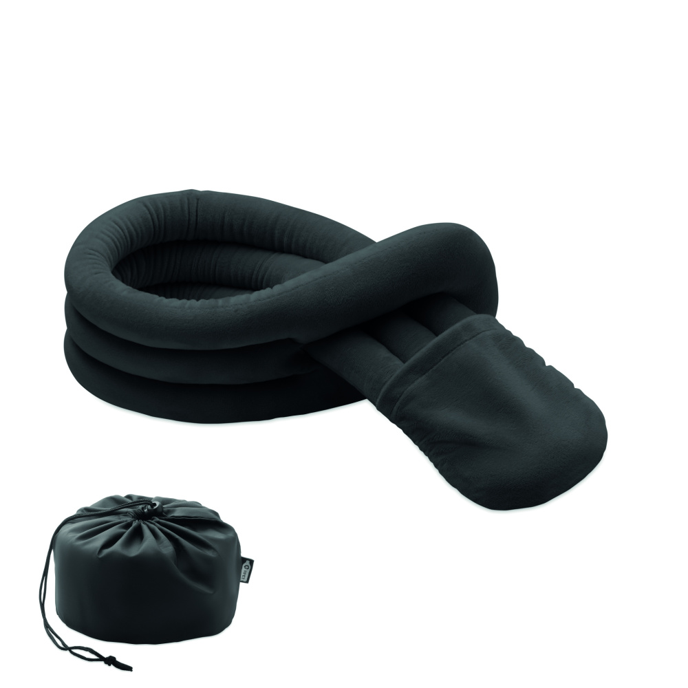 Логотрейд pекламные подарки картинка: Bendable roll travel pillow