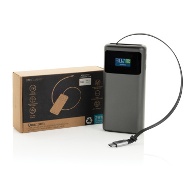 Лого трейд pекламные подарки фото: Сверхбыстрый внешний аккумулятор Quantum RCS PD45W 10000 мАч с экраном