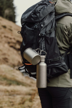 Логотрейд pекламные cувениры картинка: титановая бутылка для воды Nordic Drift Trail объемом 600 мл