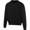 Свитер унисекс с круглым вырезом Boris 280 г/м2 , Черный