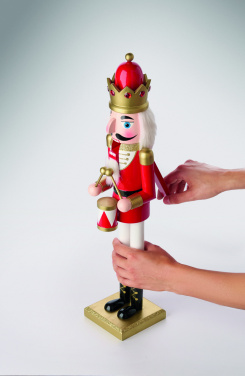 Лого трейд бизнес-подарки фото: Large wooden nutcracker